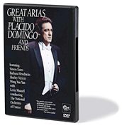 GREAT ARIAS WITH PLACIDO DOMINGO AND FRIENDS DVD